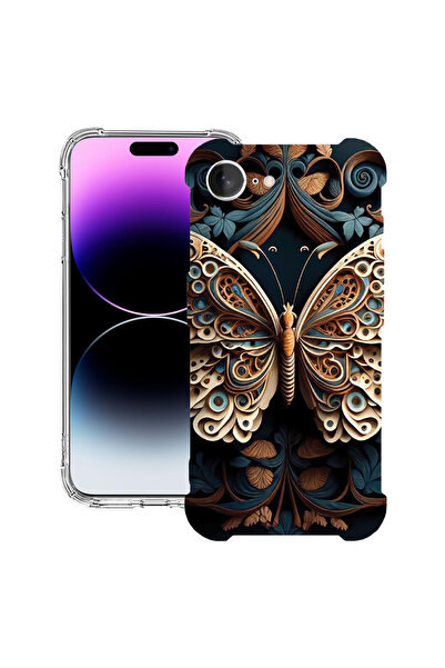 bestcase Husă Antișoc pentru Apple iPhone 17e, Beauty Butterfly, 3144023 AS 1224