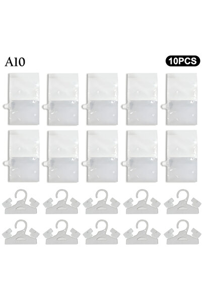 choice2 A10 1-10PCS Reusable Moisture Absorber Bags Empty Bag With Hook Hangi...
