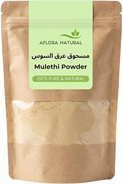 AFLORA Pure Mulethi Powder for Skin Brightening and Radiance, Licorice Root B...