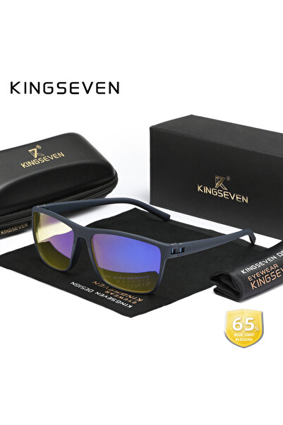 Choice3 نظارات F17 KINGSEVEN الجديدة المضادة للأشعة الزرقاء بنسبة 99٪، نظارات...