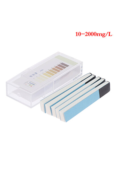 Choice 100Pcs Chlorine Test Paper Strips Range 10-2000mg/lppm Water Testing M...