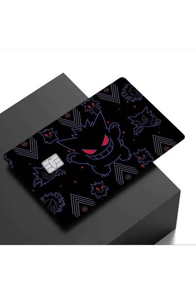 Choice8 1 Set z4 Anime Game G-Gengars Cartoon Skin Stickers For Bank Card Bus...