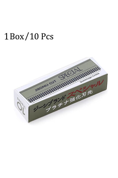Choice1 10pcs 50/10Pcs Stainless Steel Replaceable Eyebrow Blades - Microblad...