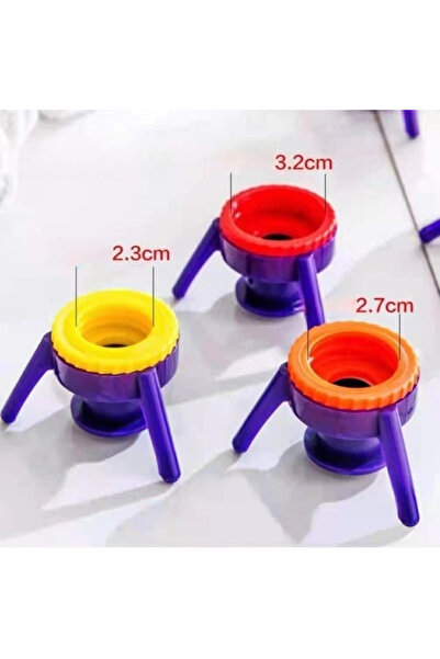 Choice 3Pcs-Set 3Pcs/Set Bottle Emptying Kit Practical Evacuation Cap Down Bo...