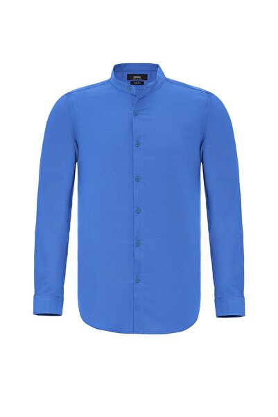 S13 Store Regular Fit Hakim Collar Men's Shirt