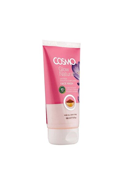 Cosmo Glow Natural Saffron Brighten Complexion Face Wash 150ml, a Deep-pore C...