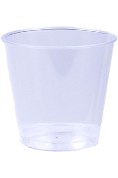 Sunny Your Bright choice Premium Reusable Plastic Shot Cups 1.5oz (45ml) – Disposable Recyclable Mini Party Cups for Drinks, Desserts & Tastings – Pack of 60 (Clear)