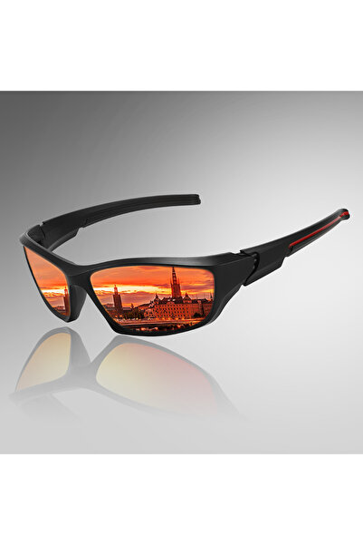 Choice3 C2-RED MIRROR Sporty Polarized Sunglasses - Enhance Vision, Block Gla...