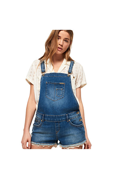 SUPERDRY Womens Denim Jumpsuit XS