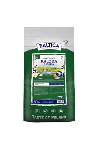 Baltica Gusturi Regionale Rață cu Pere M/L 12kg