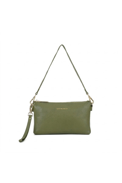 bag Brook Leather Crossbody - Green