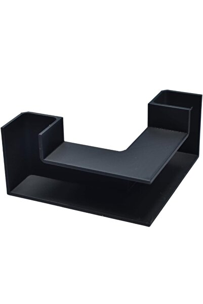 Generic Double Cave Tunnel for Aquariums Black