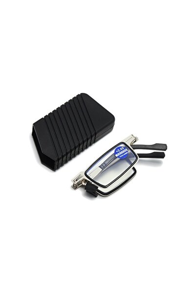 Choice نظارات قراءة قابلة للطي بتصميم ريترو +400 C1 للرجال / النساء، إطار معد...