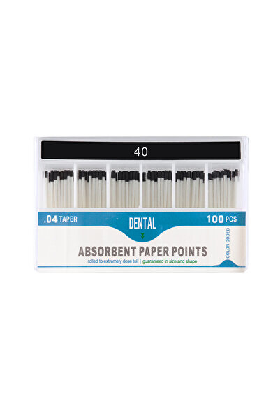 Choice4 04-40-100PCS 100/200PCS Sterile Dental Absorbent Paper Points Taper 0...