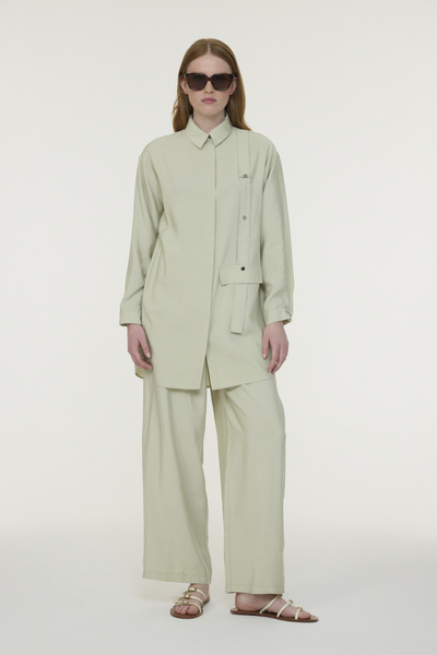 Zühre Shirt Collar Double Mint Suit 1942