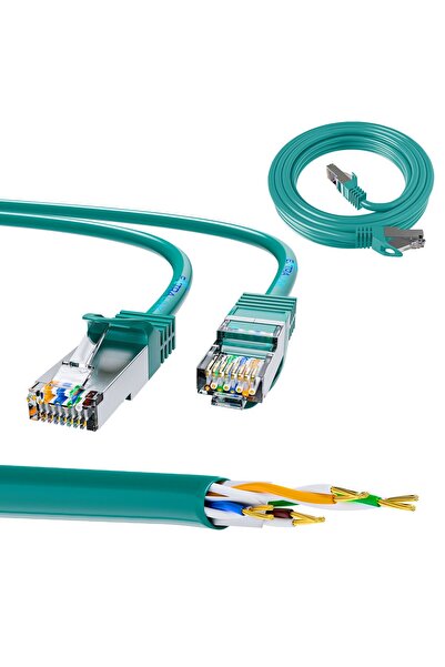 Extralink Cat.6 FTP 0,5m |   Cablu patch LAN |   Pereche torsadată de cupru, ...