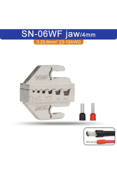 Choice5 SN-06WF كماشة تجعيد جديدة من سبيكة SN، عرض الفك 4 مم، 06WF 2549 03H، ...