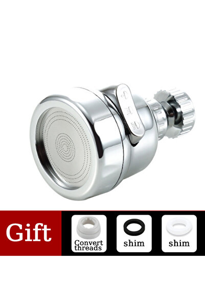 Choice 1pc 3 Modes Universal Kitchen Faucet Adapter 360 Rotation Faucet Filte...