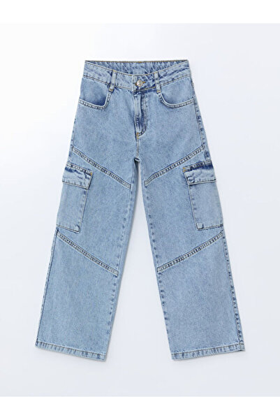 LC Waikiki RMZ GİYİM FARKİLYA Pantaloni de blugi pentru fete cu picior larg