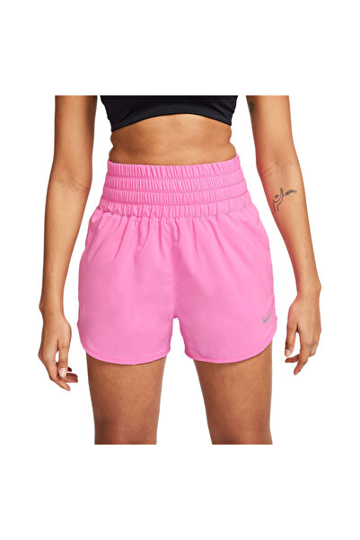Nike Femei& # x27;s One Dri-FIT cu talie ultra înaltă 3 "   Pantaloni sc...