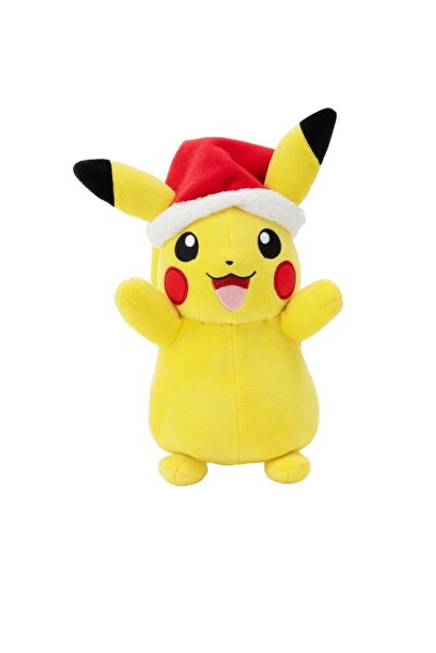 NECO TOYS Pokemon Yılbaşı Serisi Peluş 20 Cm Pikachu