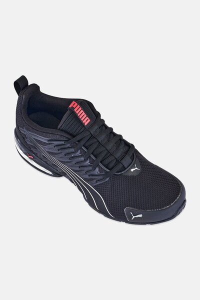 Puma حذاء رياضي رجالي برباط من فولتايك إيفو، أسود