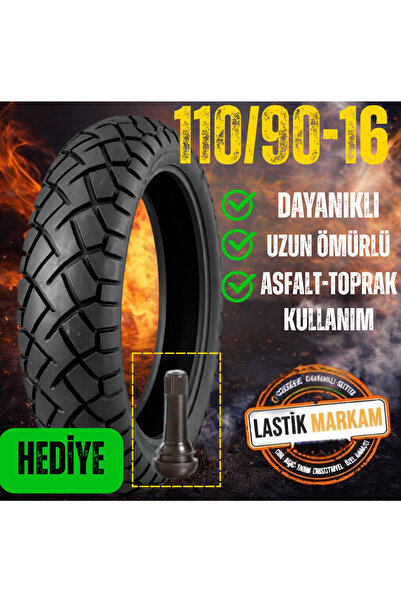 DIAMOND 110/90-16 6KAT TL I TUBELESS I SİBOP HEDİYELİ
