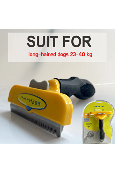 Choice3 (L)Long hair dogs Pet Brush for Dogs Cats Dog Comb Pet Hair Removal B...