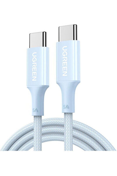 Ugreen Καλώδιο Φόρτισης L501 65247 USB-C σε USB-C Pd 60W 2μ Μπλε - (L501/65247)