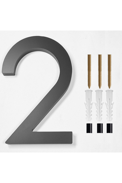 Choice8 2 1PC Floating House Number,Modern Letters Door Alphabet,Home Outdoor...