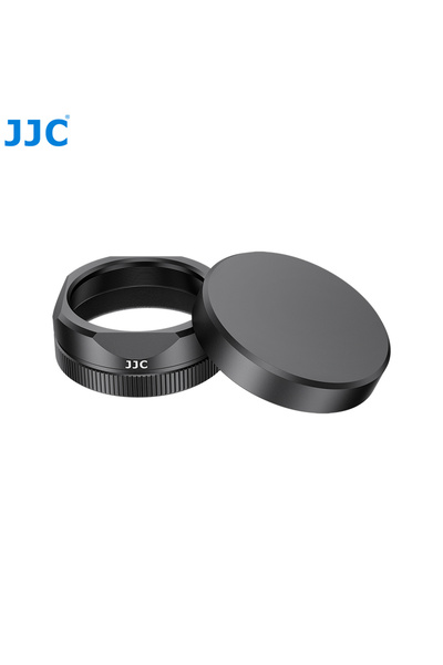 Choice Dark Gray JJC Lens Shade with Lens Cap for Fujifilm X Half Camera Acce...