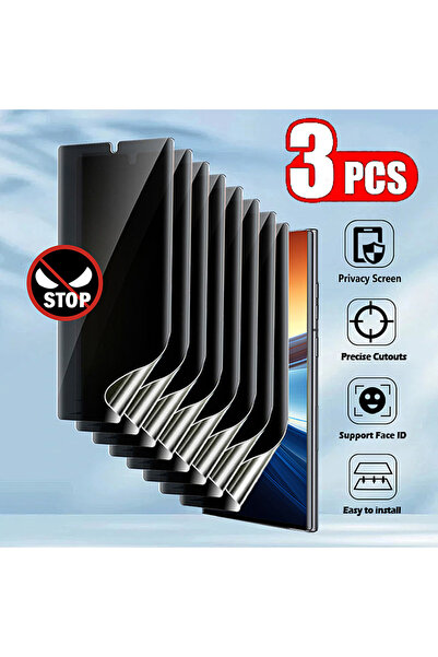 Choice5 واقي شاشة هيدروجيل للخصوصية 3 قطع لهاتف موتو G15 باور، 3 قطع واقي شاش...