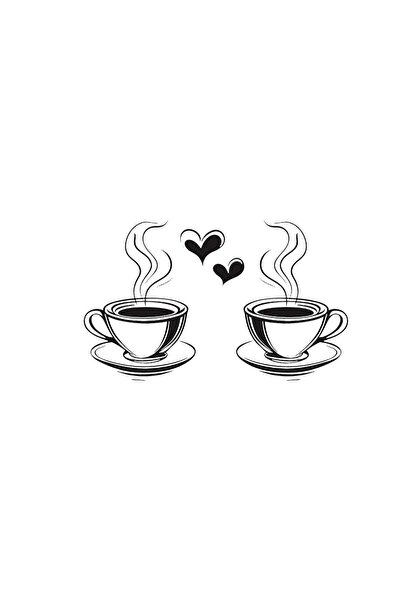 Choice One Size Multicolor Coffee Cup Pattern Stickers Personalized Kitchen A...