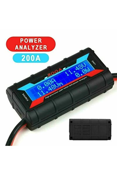 Choice 1pc 200A LCD Digital High-precision Amp Watt Meter RC Battery Solar Po...