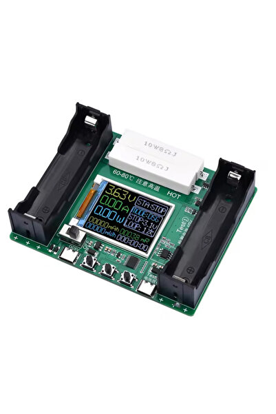 Choice 2 channel Lithium Battery Capacity Tester Module, MMWh Digital Battery...