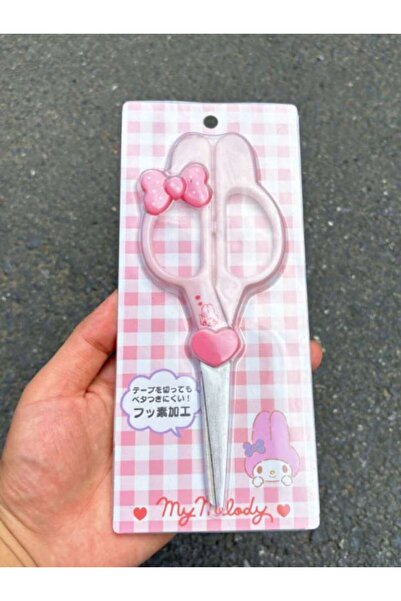 Choice My Melody 1pc Hello Stainless Kitty Kuromi Steel Scissors, Cute Statio...