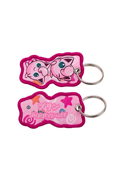 Choice Bandai 3 Cute Duck Embroidered Keychains Key Fobs Dragon Key Tags Cart...