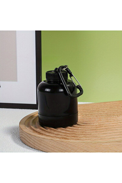 Choice 200ml 1pc Protein Powder Jar with Carabiner Portable Shaker Cartridge,...