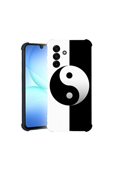 bestcase Husă TPU Pro Shock compatibilă cu Samsung Galaxy A56, cu design Yin ...