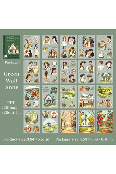 Choice9 1 حزمة B Green Wall 1 حزمة/3 حزم سلسلة كتب المقتنيات الأدبية الكلاسيك...