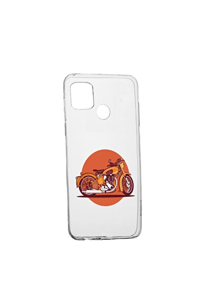 bestcase Silicone Case Compatible with Realme C21, Retro Bike, wear-resistant...