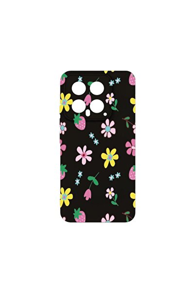bestcase Husa BestCase¬Æ Premium Silicon, Compatibila Cu Xiaomi 14, Flowers, ...