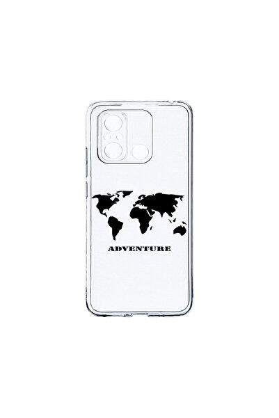 bestcase Прозрачен силиконов калъф 2ММ, съвместим с Xiaomi Redmi 12C, за прик...