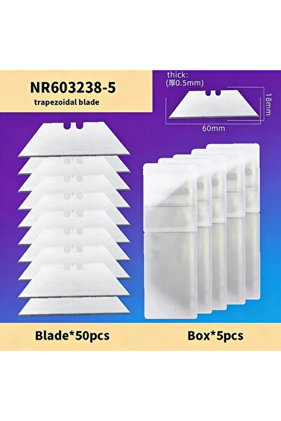 Choice1 NR603238-5 50pcs SK2 Hook Blades 10/30/50pcs | Safety Horn Utility Bl...