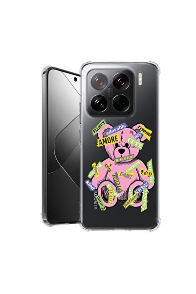 bestcase Калъф за Xiaomi 15, Удароустойчив 1.5ММ, Мечешка защита, Защита на к...