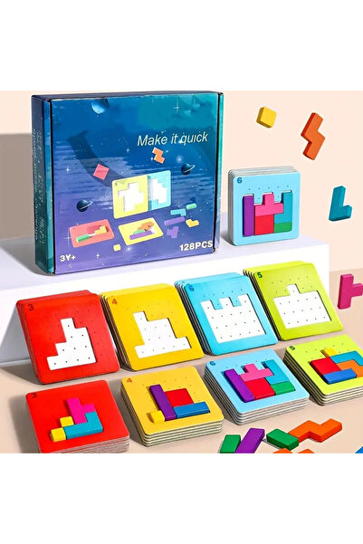 Choice Brain Teaser 1 Set Colorful Puzzle Game Brain Teaser Toy for Kids Bloc...