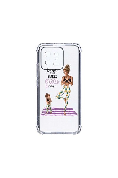 bestcase Αντικραδασμική Θήκη 1.5MM, Συμβατή με Xiaomi 13, Κορίτσι Μαμά, 1.5MM...