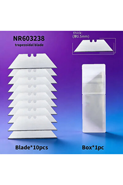 Choice3 NR603238 10pcs SK2 Hook Blades 10/30/50pcs | Safety Horn Utility Blad...