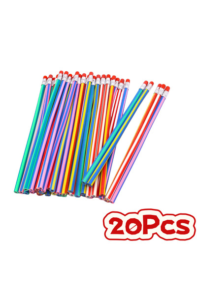 choice2 20 قطعة 20/30/50 قطعة أقلام جل ناعمة قابلة للانحناء إبداعية للأطفال، ...