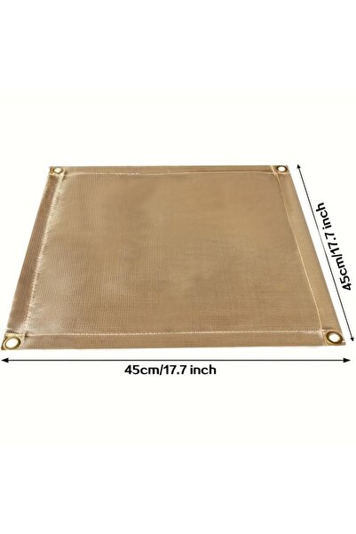 Choice 45x45cm Outdoor Camping Fireproof Cloth Picnic Barbecue Insulation Mat...
